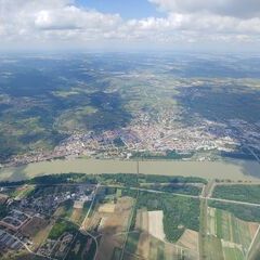 Flugwegposition um 12:34:08: Aufgenommen in der Nähe von Gemeinde Furth bei Göttweig, 3511 Furth bei Göttweig, Österreich in 1647 Meter